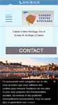 Mobile Screenshot of cannes-stockage.com